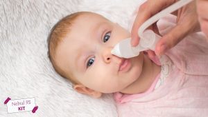 trẻ sơ sinh khụt khịt mũi